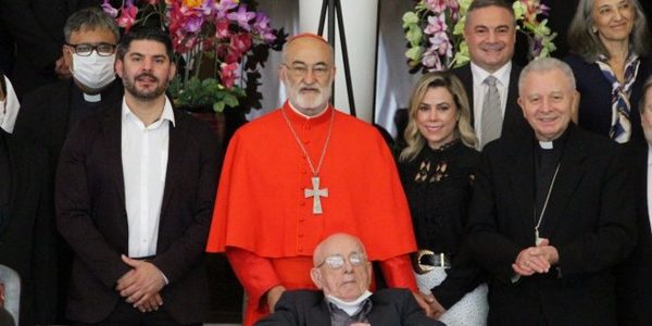 Nenecho Rodriguez con el Cardenal Cristóbal López: “Fue mi director de colegio”