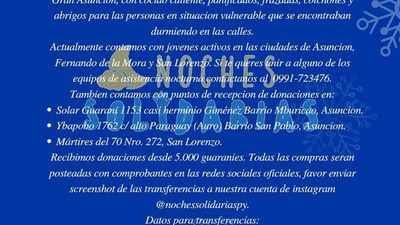 Actividades benéficas para necesitados