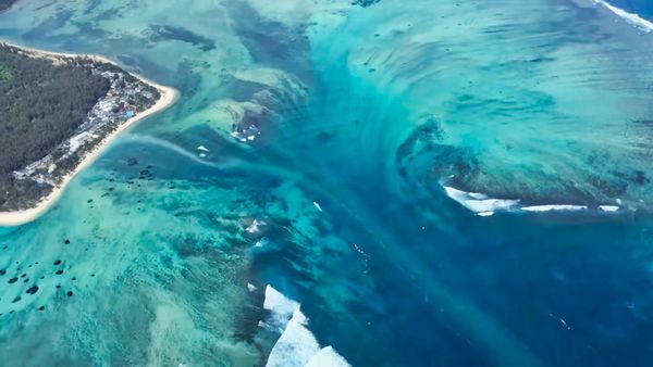 La catarata más grande del mundo se encuentra bajo el océano