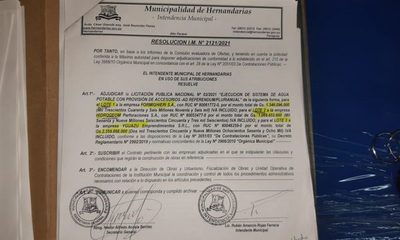 Rubén Rojas adjudica la excavación de 17 “pozos artesianos de oro”, por total de G. 4.775 millones – Diario TNPRESS