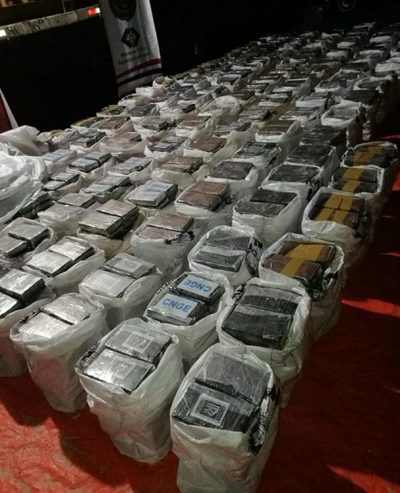 Nuevo récord en incautación de cocaína: Hallaron en total 3.416 kilos en Fernando de la Mora | Ñanduti