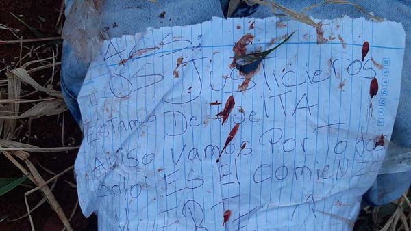 "Justicieros de la frontera" raptan y asesinan a joven en Pedro Juan