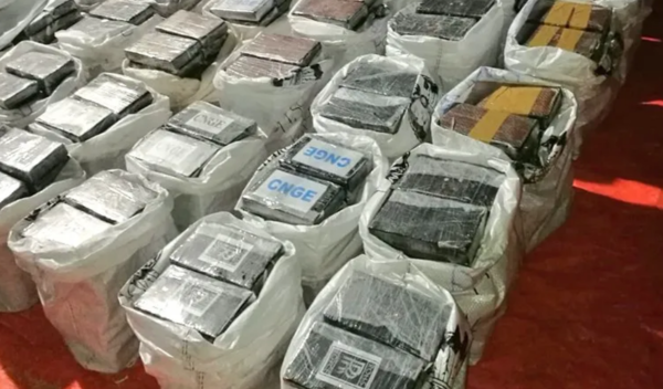 Incautaron más de tres toneladas de cocaína en Fernando de la Mora