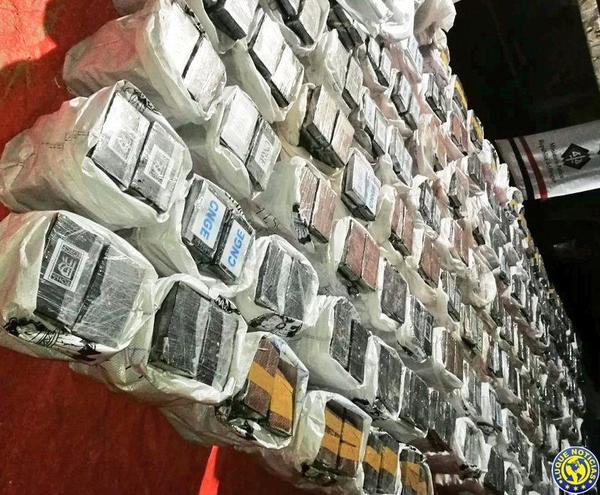Asestan fuerte golpe a narcotraficantes con incautación récord de cocaína en Fernnado •