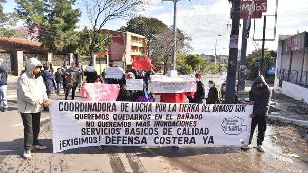 "Los recursos son limitados, pero no las necesidades", dicen bañadenses