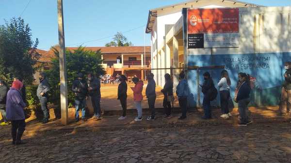 JORNADA DE VACUNACIÓN EN CHAIPE CON MASIVA CONCURRENCIA