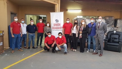 Empresa de transporte internacional dona insumos a Hospital Regional de Caazapá