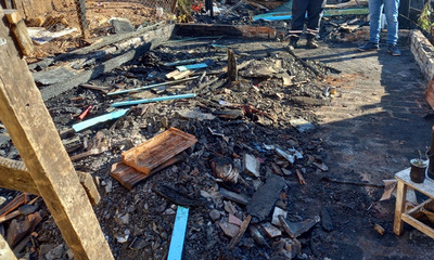 Incendio originado por cortocircuito consume por completo vivienda en Caaguazú - OviedoPress