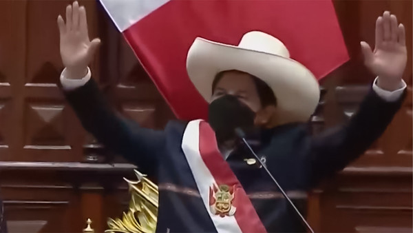 Pedro Castillo toma posesión como presidente de Perú - ADN Digital