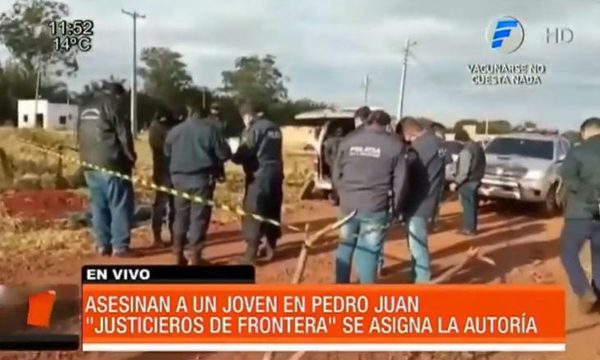 Asesinan a joven de 17 años en Pedro Juan Caballero | Telefuturo