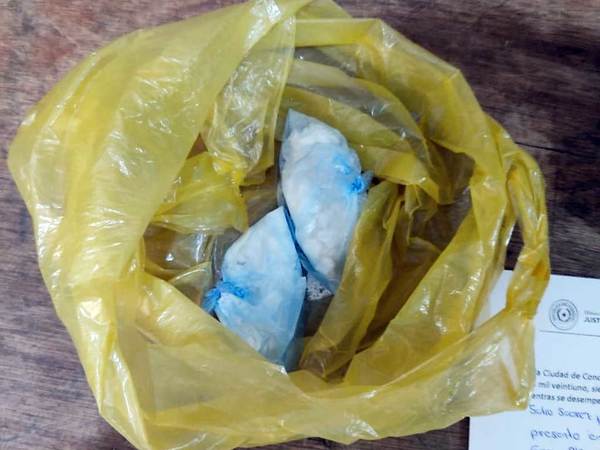 Una mujer intentó ingresar cocaína a la Penitenciaría Regional de Concepción