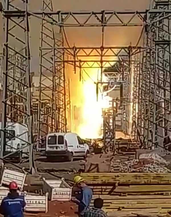 Incendio en subestación de San Lorenzo dejó sin energía eléctrica a varias zonas - Megacadena — Últimas Noticias de Paraguay