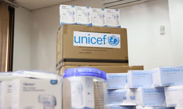 Unicef dona insumos al MEC para fortalecer el retornos seguro a clases