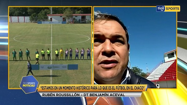 Roussillón expresa la ansiedad del debut en Copa Paraguay