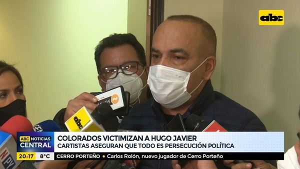 Colorados victimizan a Hugo Javier - ABC Noticias - ABC Color