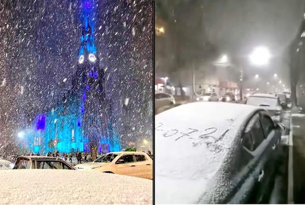 Brasil vivió una nevada histórica con temperaturas bajo cero en el sur del país - ADN Digital