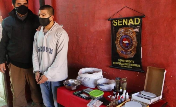 Diario HOY | Detienen a joven que hacía “delivery” de droga en Guarambaré