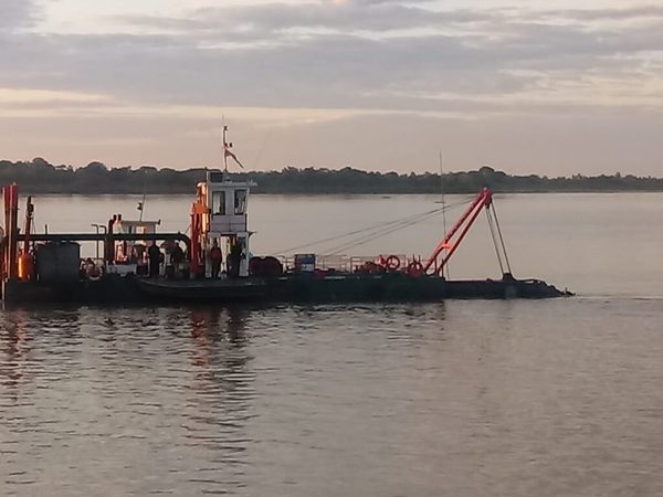 Dragado del río Paraguay alcanza los 65.000 metros cúbicos en varios pasos conflictivos | OnLivePy