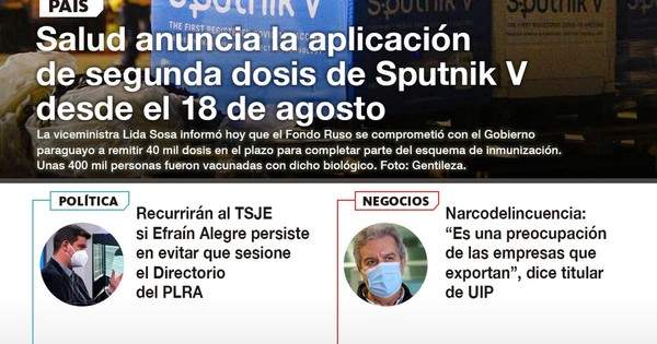 La Nación / LN PM: las noticias más relevantes de la siesta del 29 de julio