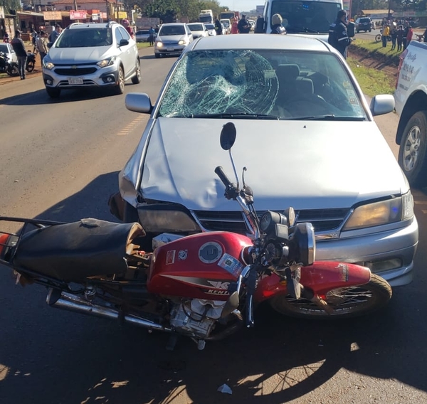 Motociclista muere en accidente de tránsito en Minga Guazú