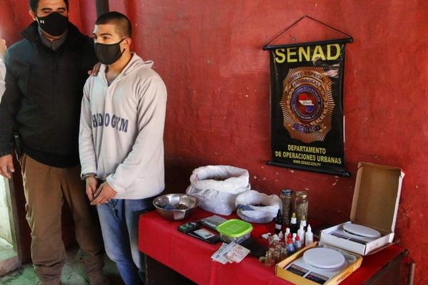 Detienen a joven que vendía marihuana para uso recreativo y medicinal en Guarambaré - Nacionales - ABC Color