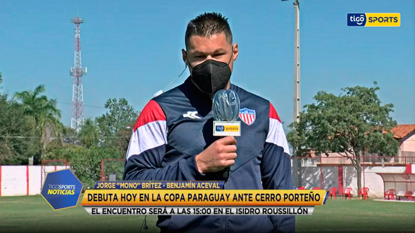 Jorge Brítez habla en Tigo Sports Noticias