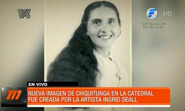 Nueva imagen de Chiquitunga en la Catedral | Telefuturo