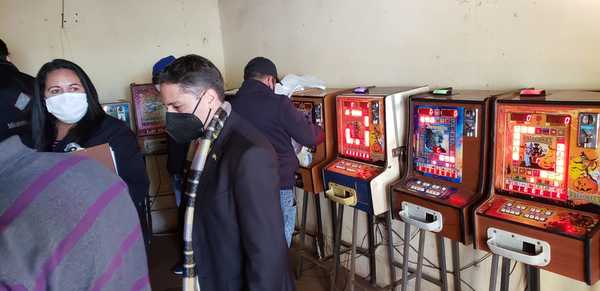 Incautan quince máquinas tragamonedas en CDE