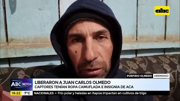 Liberaron a Juan Carlos Olmedo - ABC Noticias - ABC Color