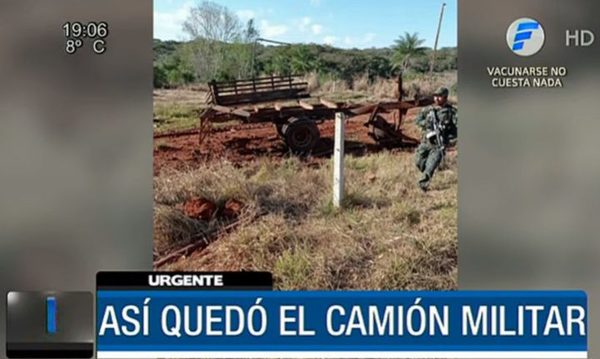 Matan a tres militares en un atentado con explosivos en el norte | Telefuturo