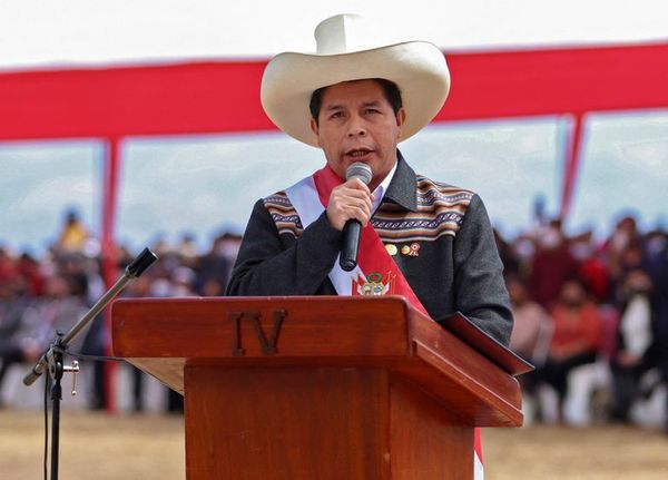 Pedro Castillo reta a opositores al conformar un gabinete de ala dura en Perú - Mundo - ABC Color