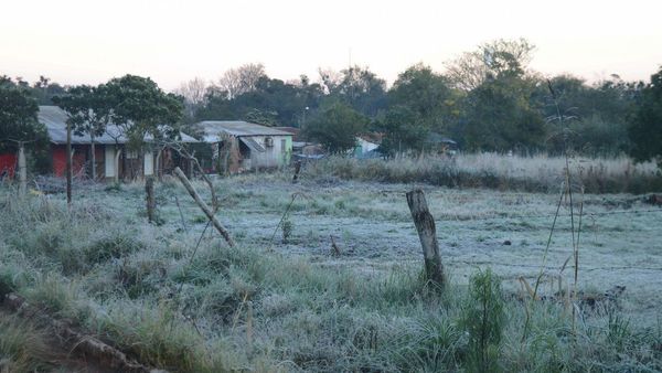 Ñeembucú e Itapúa de nuevo son los más afectados por  las heladas