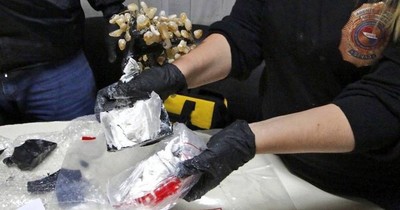 La Nación / Requisan cocaína que iba al exterior