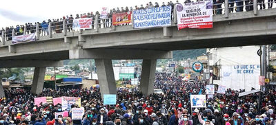 Jornada de paro nacional en Guatemala pide la renuncia del presidente Giammatei | .::Agencia IP::.