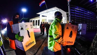 Llega a Paraguay el tercer lote de vacunas compradas a Pfizer