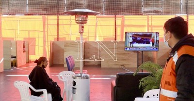 La Nación / Albergue de la SEN resguardó a 34 personas ante intenso frío