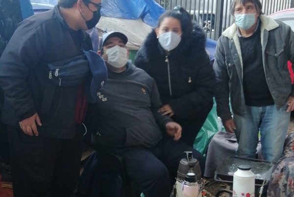 La barra “¡Fuera Covid!”: la amistad que nació en medio de la tormenta