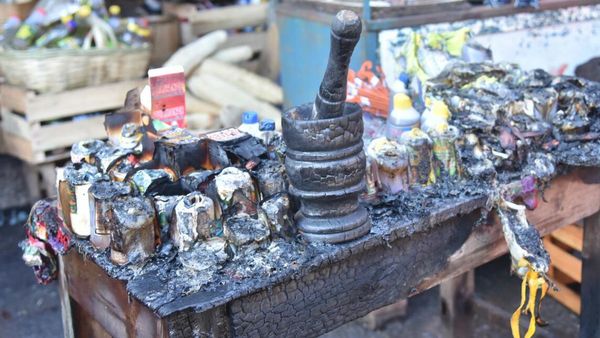"Era legado de mis padres", el dolor por incendio en Paseo de los Yuyos