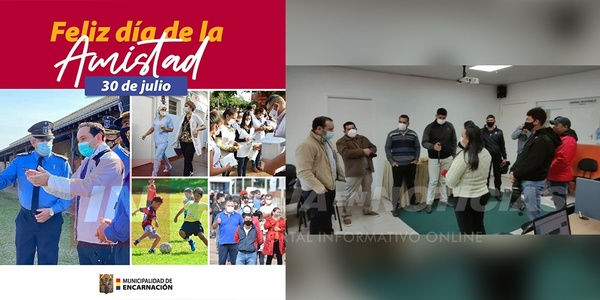 INTENDENTE MUNICIPAL CELEBRA EL DÍA DE LA AMISTAD.