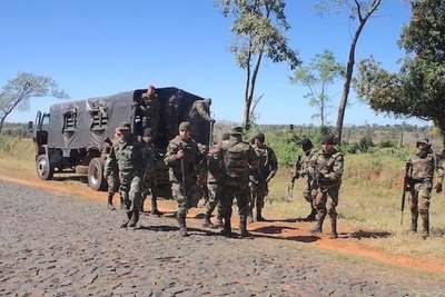 'No podés patrullar con 9 hombres y con un vetusto camión un área tan grande', critica general Machuca