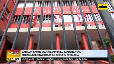 Afiliación irregular masiva a la ANR generó indignación - ABC Noticias - ABC Color