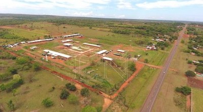 Mario Abdo visita base operativa de la FTC tras atentado fatal