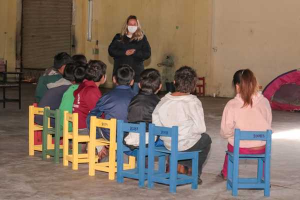 Espacio de emergencia asegura resguardo de niñas, niños y adolescentes indígenas