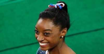 La caricatura que hizo reír a Simone Biles en medio del difícil momento que vive en Tokio 2020 - C9N