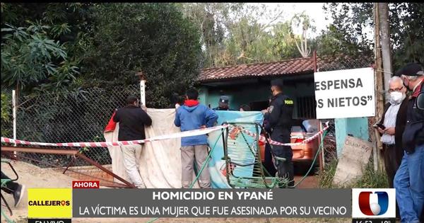 Asesinan a puñaladas a una mujer en Ypané