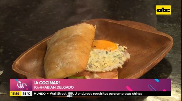 ¡A cocinar! preparamos un sándwich especial de jamón serrano, aguacate y huevo frito al queso azul - Ensiestados - ABC Color