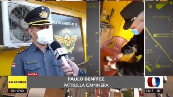 Caminera brinda versión tras denuncia de conductor agredido