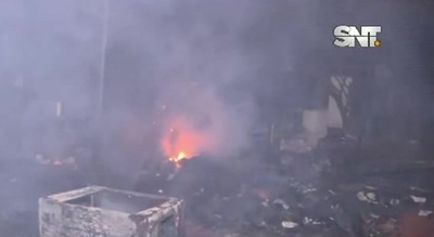 Incendiaron casa del presunto homicida - SNT