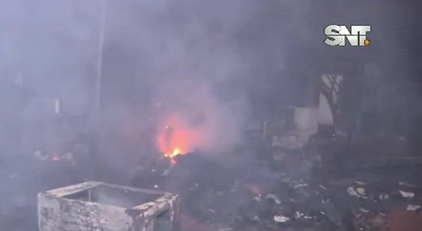Incendiaron casa del presunto homicida - SNT