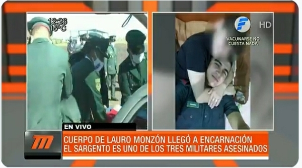 Despiden a los militares de la FTC asesinados en San Pedro<br><br>